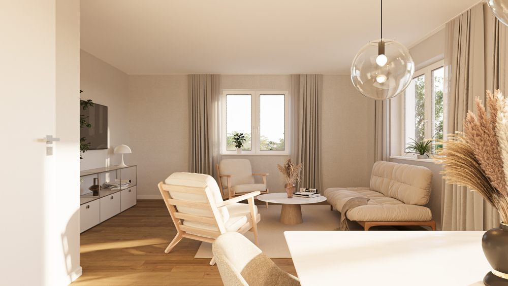 Wohn-/Esszimmer