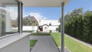 Blick aus Haustüre