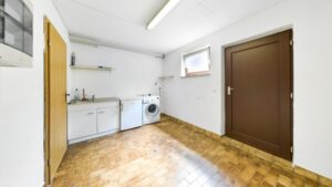 Waschkeller mit Außenzugang