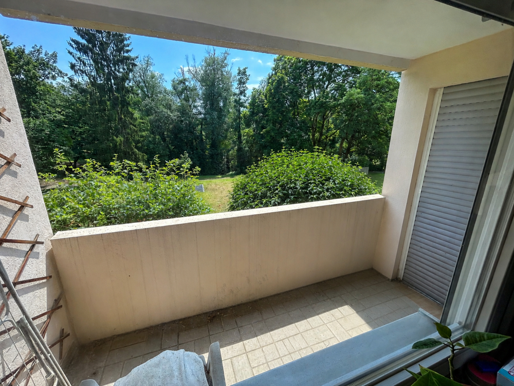 Balkon mit Aussicht