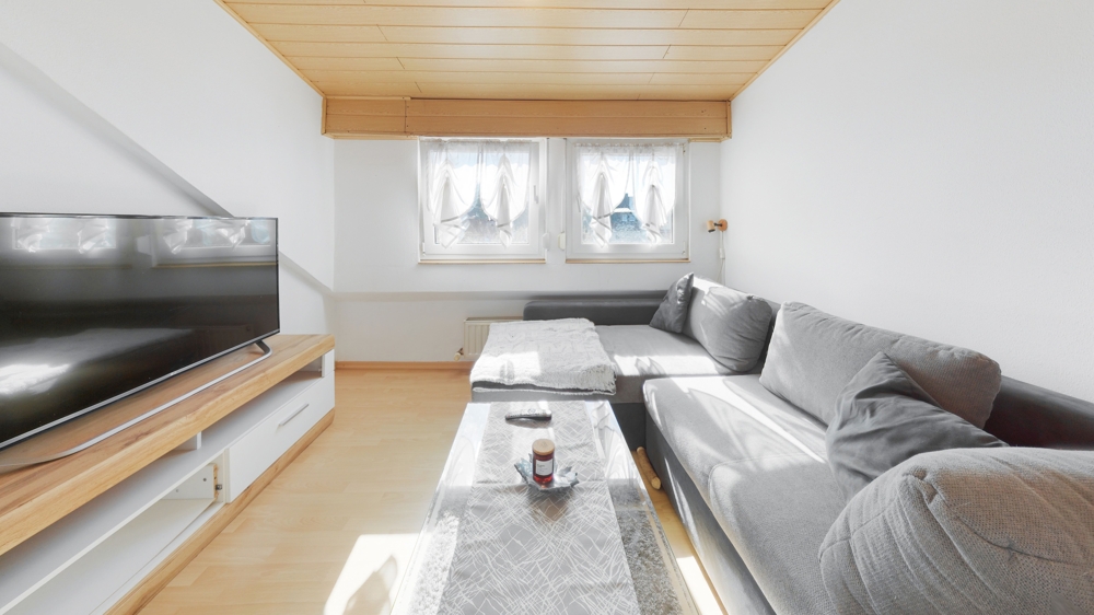 Wohnzimmer/Schlafzimmer DG