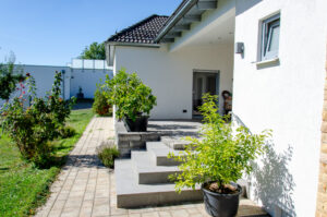 Aufgang Terrasse